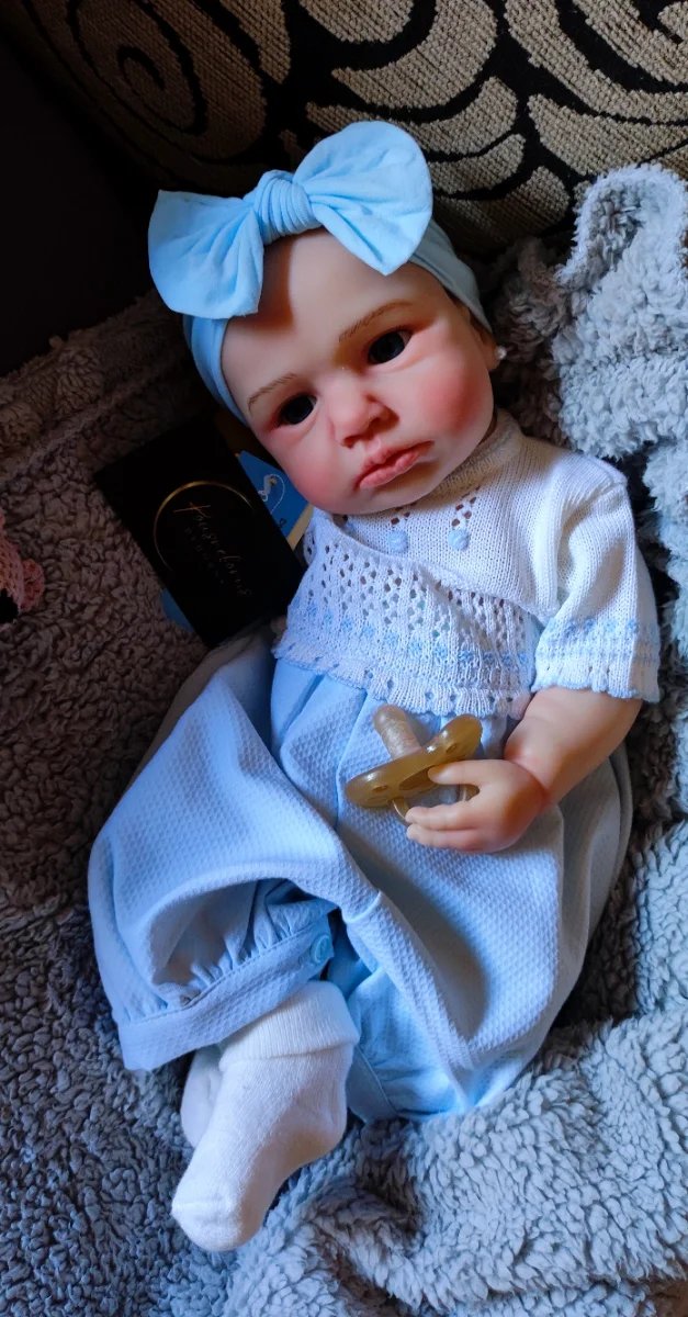 Preciosa reborn completa silicona niña