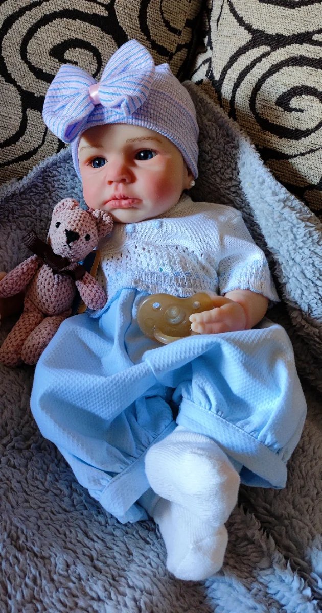 Preciosa reborn completa silicona niña