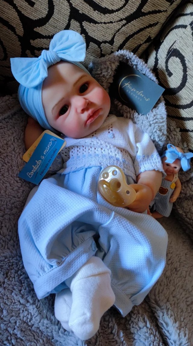 Preciosa reborn completa silicona niña