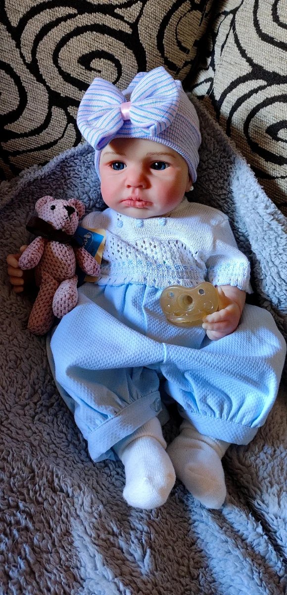 Preciosa reborn completa silicona niña