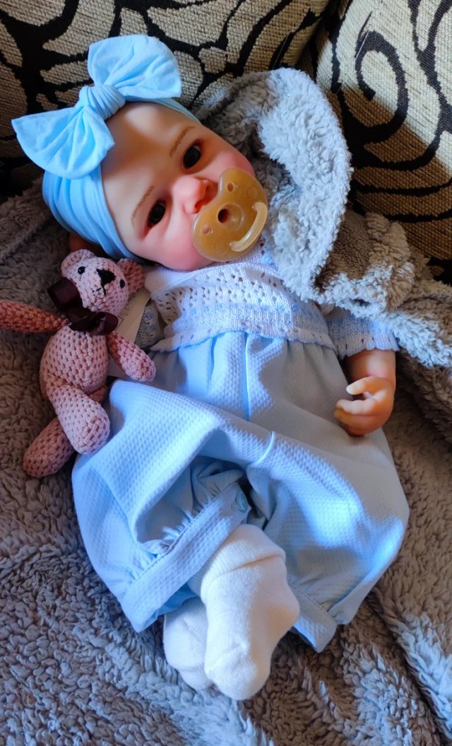 Preciosa reborn completa silicona niña
