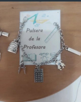 Pulsera Profesora Plata