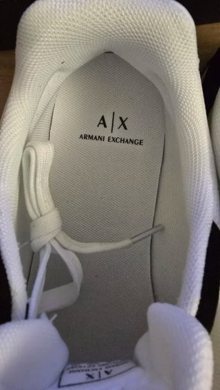 Zapatillas Armani Exchange Negras y Blancas