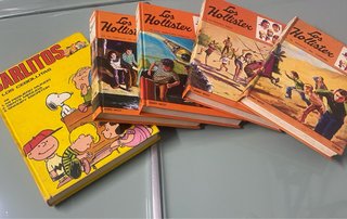 Comics Carlitos mas 4 libros de los Hollister