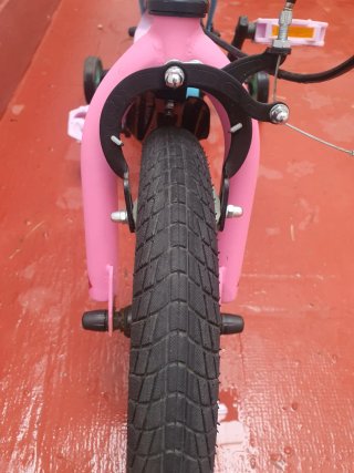 Bicicleta Infantil Stich 14 Azul/Rosa