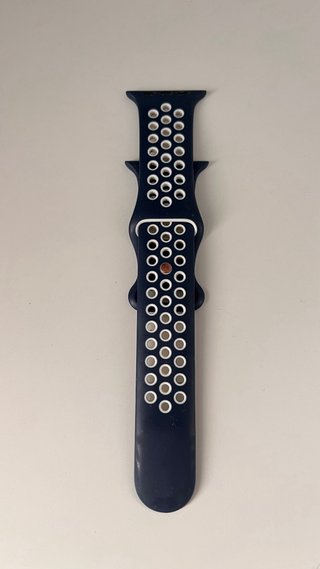 Correa Apple Watch Azul con Agujeros