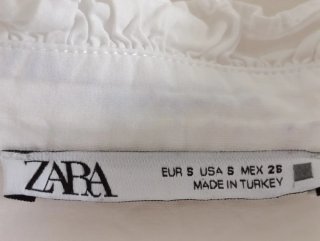 Camisa Zara Mujer Blanca