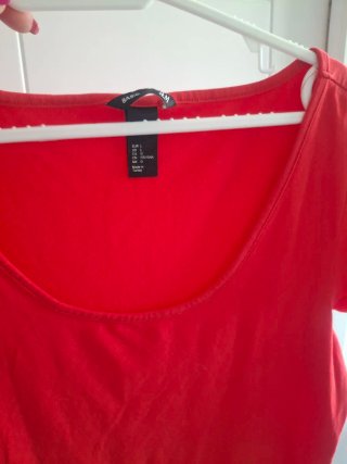 Vestido H&M Rojo Talla L