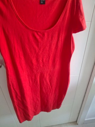 Vestido H&M Rojo Talla L