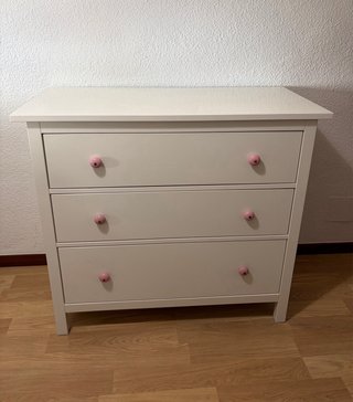 Cómoda IKEA Hemnes 3 cajones blanca