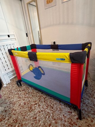 Parque infantil con ruedas