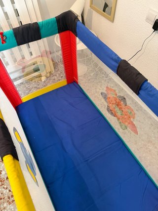 Parque infantil con ruedas