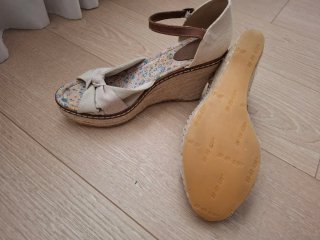 Sandalias Cuñas Green Coast Talla 41