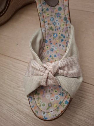 Sandalias Cuñas Green Coast Talla 41