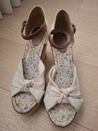Sandalias Cuñas Green Coast Talla 41