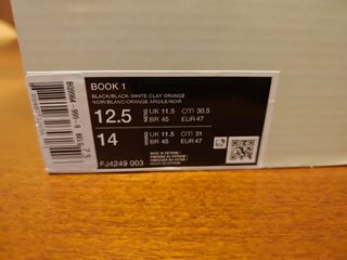 Nike Book 1 Halloween Black