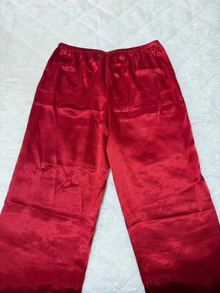 Pijama Women's Secret Rojo Satén