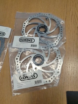 Lote 8 discos freno bicicleta nuevos+ 2 de regalo