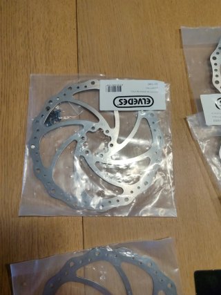 Lote 8 discos freno bicicleta nuevos+ 2 de regalo