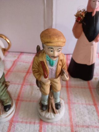 Figuras de cerámica vintage