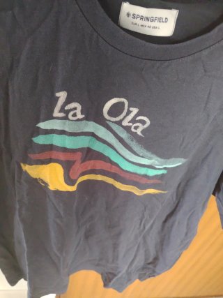 Camiseta Springfield Talla L La Ola