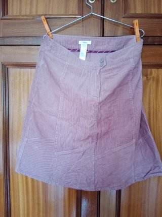 Falda vaquera y falda pana Talla M