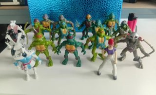 Figuras Tortugas Ninja Bootleg