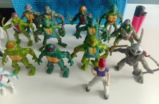 Figuras Tortugas Ninja Bootleg
