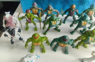Figuras Tortugas Ninja Bootleg