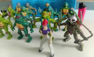 Figuras Tortugas Ninja Bootleg