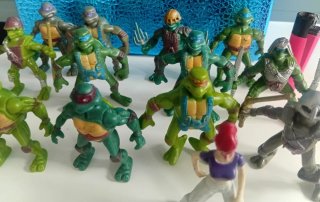 Figuras Tortugas Ninja Bootleg