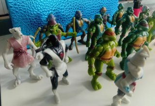 Figuras Tortugas Ninja Bootleg