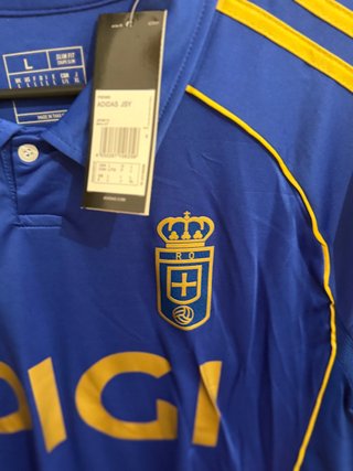 Camiseta Real Oviedo Talla L Slim Fit
