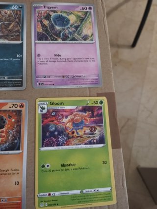 Mini set 10 cartas Pokémon Tomokazu Komiya