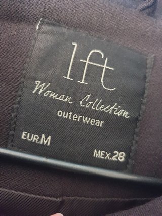Gabardina IFT Negra Talla M