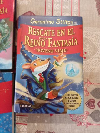 Lote 3 libros Gerónimo Stilton