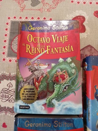 Lote 3 libros Gerónimo Stilton