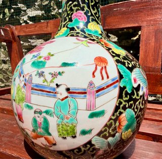 Vaso cinese vintage porcellana
