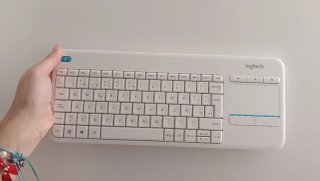 Tastiere Logitech K400 Plus TV senza fili
