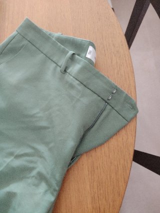 Pantalón vestir mujer verde
