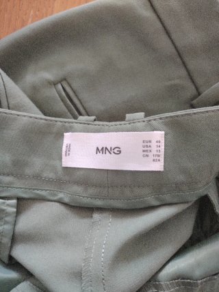 Pantalón vestir mujer verde