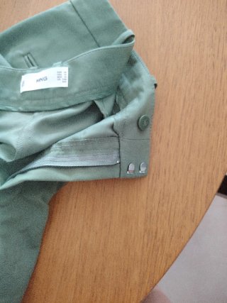 Pantalón vestir mujer verde