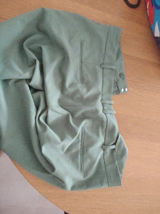 Pantalón vestir mujer verde