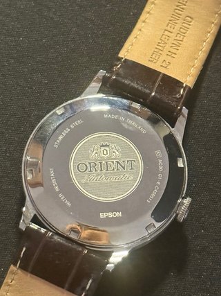Reloj Orient Bambino Correa Marrón