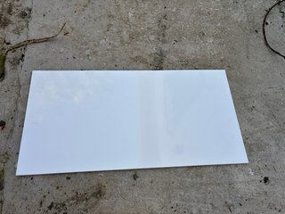 Azulejo Pasta Blanca 30x60cm Blanco Brillo