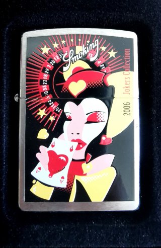 Zippo Originale Raro Smoking Jokers Collection