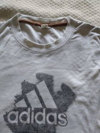 Camiseta Adidas Blanca Talla L