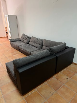 Divano chaise longue modulare 3,40m x 2,00m