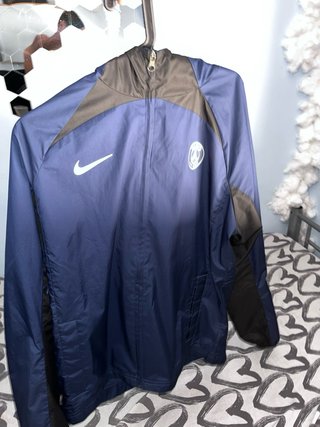 Campera Nike PSG Azul y Negra