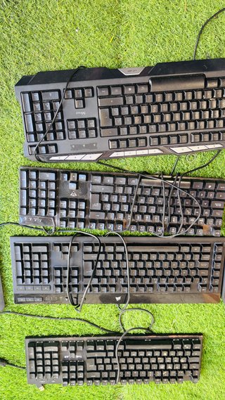 Lote de 5 Teclados gaming